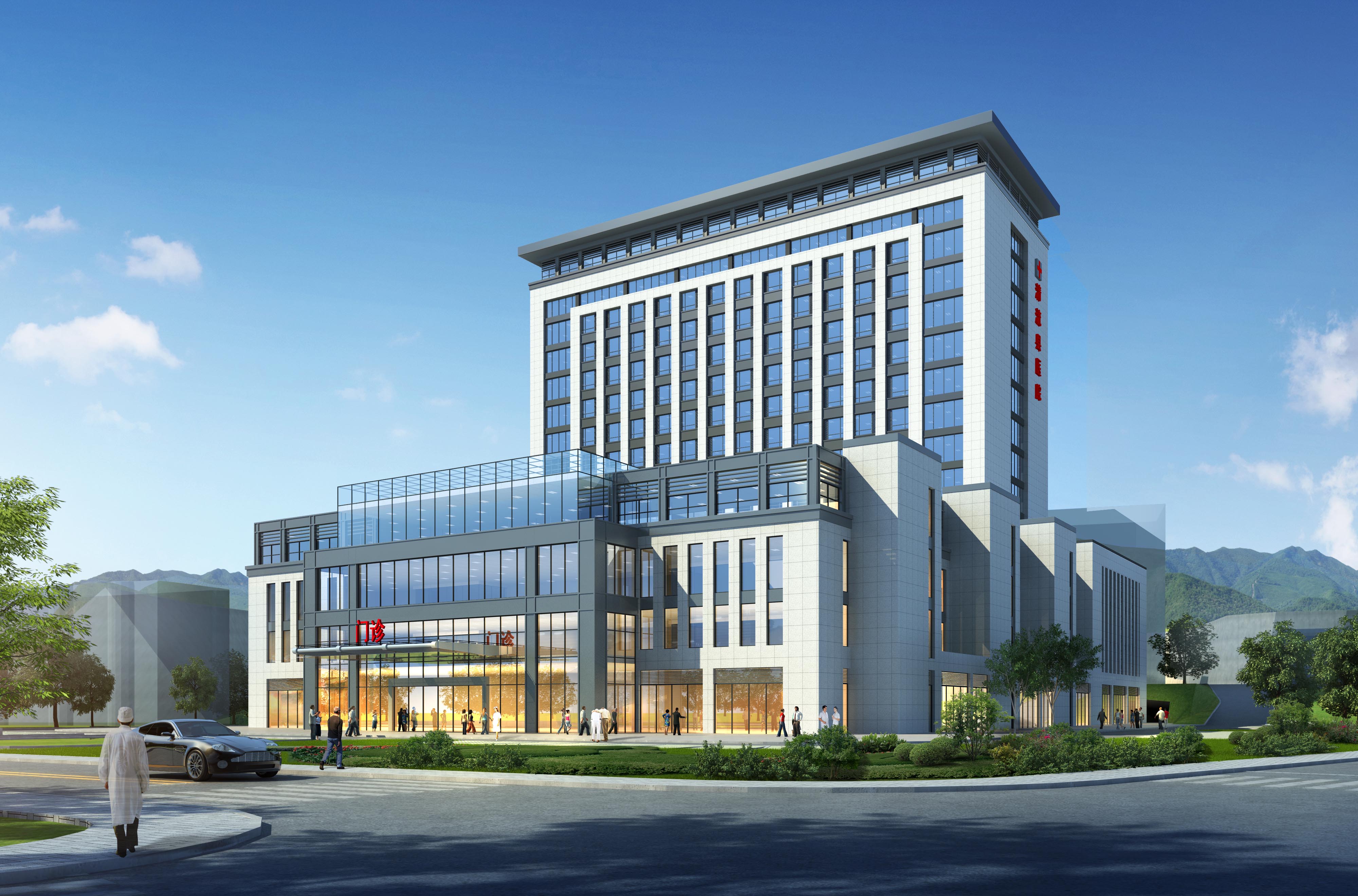 关于清流县医院医疗综合大楼建设项目建筑方案批前公示