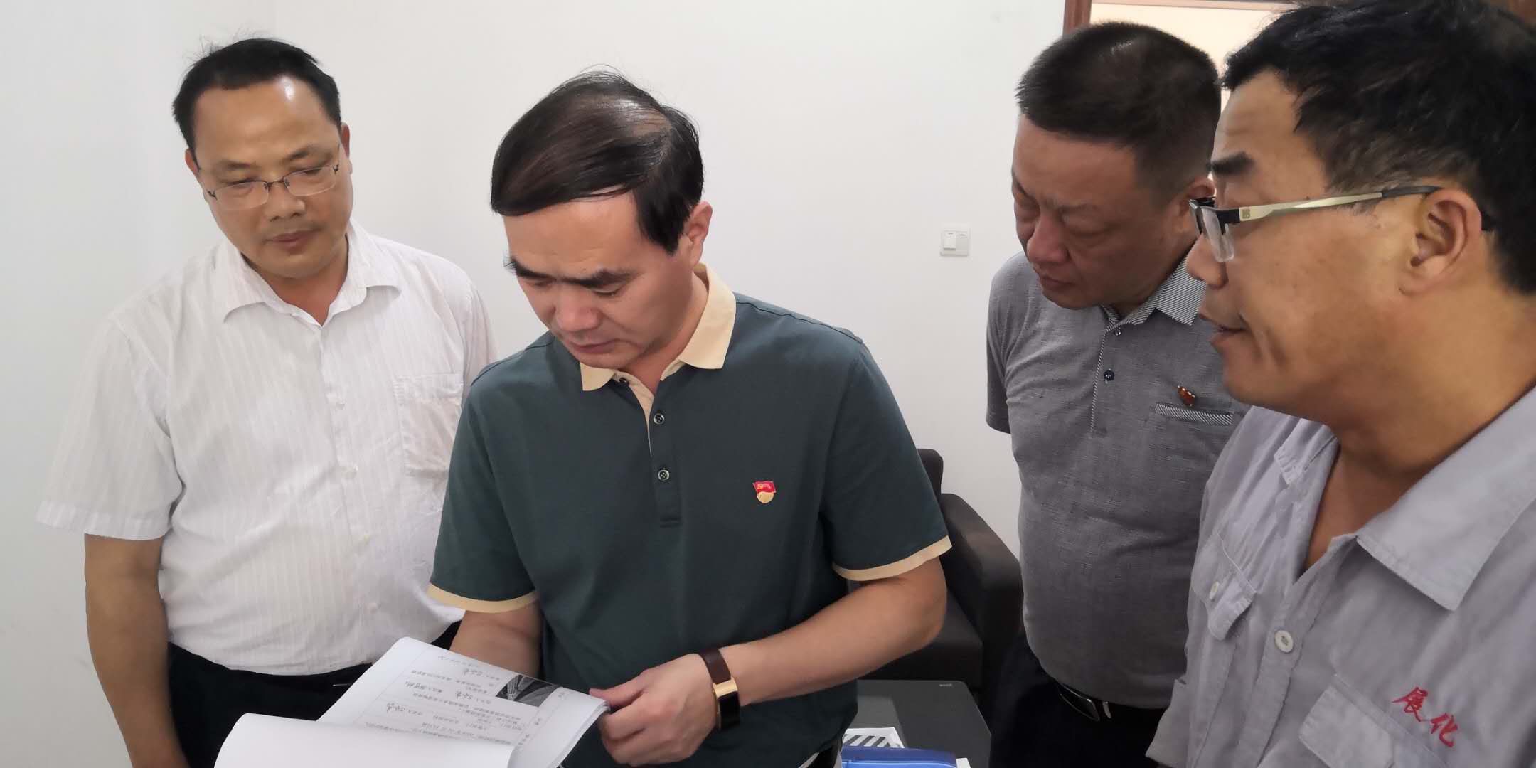 清流县张春华县长督查安全生产大检查工作